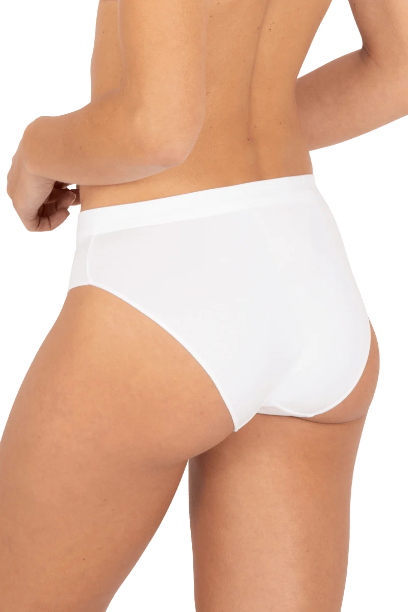 Slip Tulle Design Coton - Blanc naturel