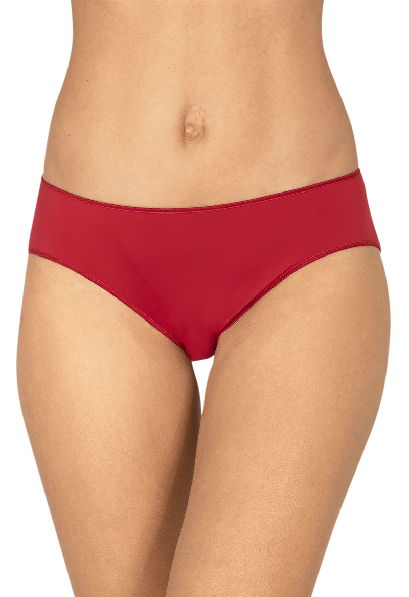 Lot de 3 Slips - Trio Essentiel Micro - Noir / rouge / poudre