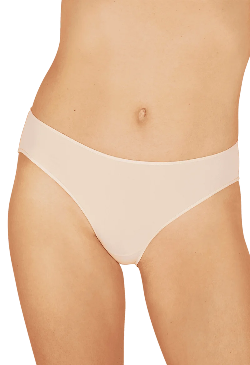 Lot de 3 Slips - Trio Essentiel Micro - Noir / rouge / poudre