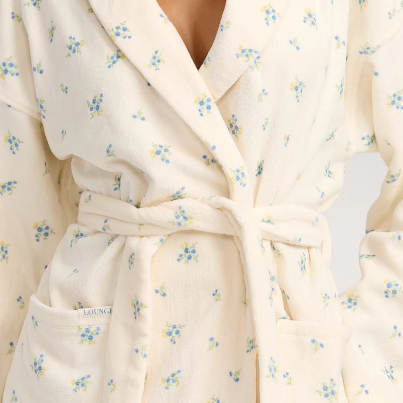 Peignoir - Motif Floral