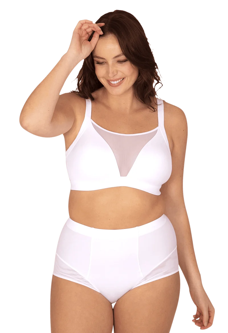 Soutien-gorge à coques Well Allure - Blanc