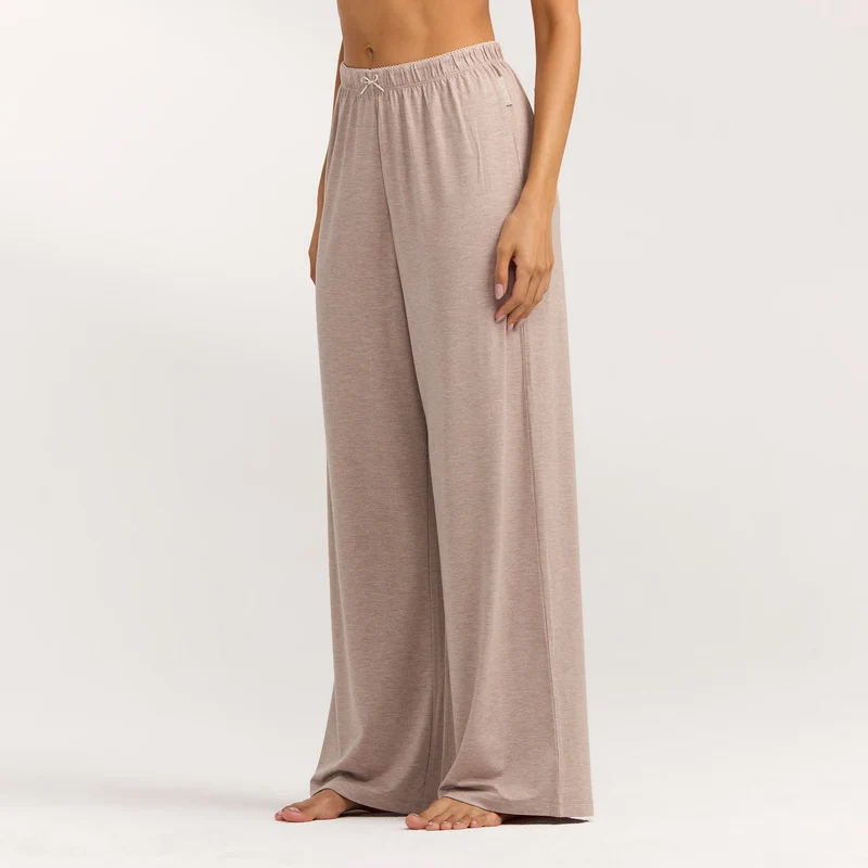 Pantalon de Pyjama Modal - Brun Chiné