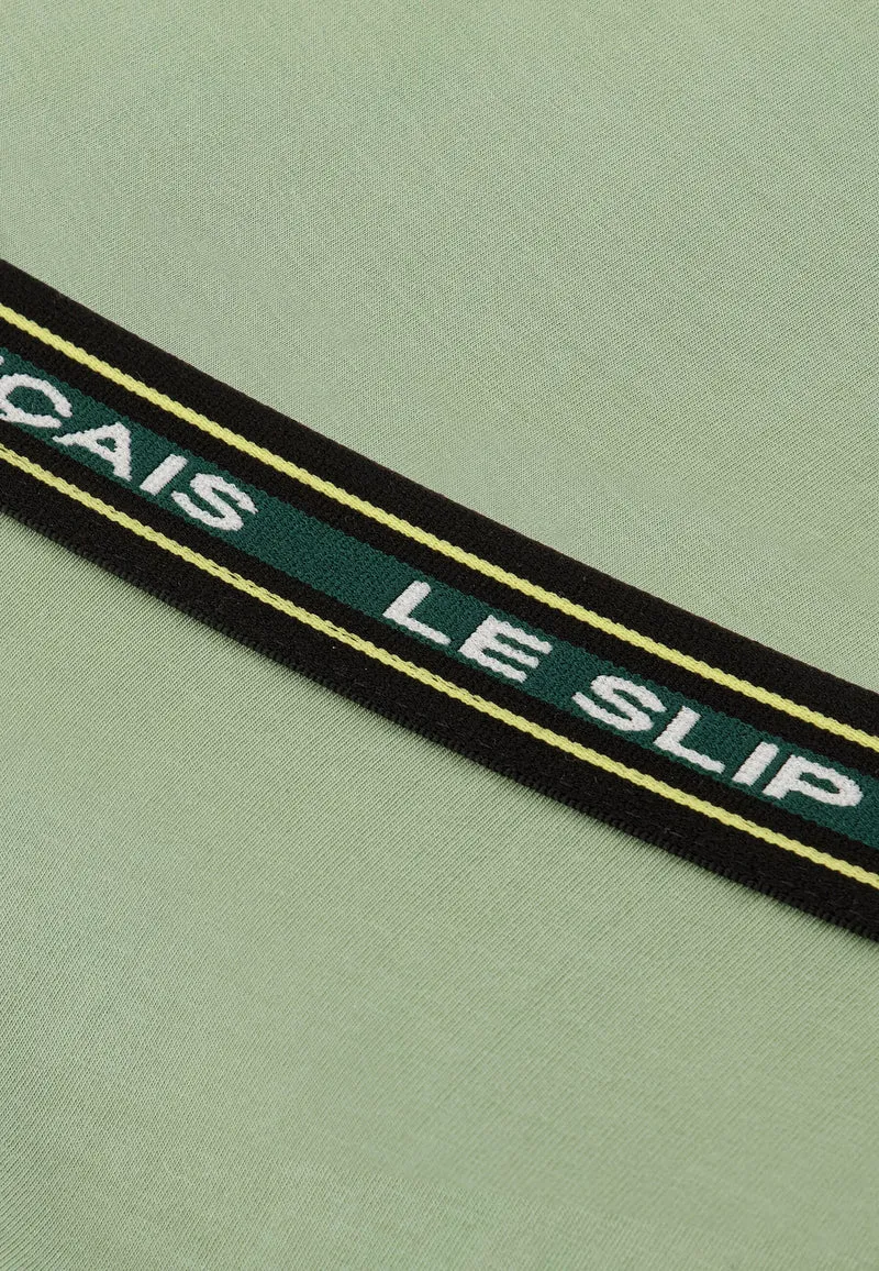 Culotte taille haute vert en coton - Rieuse Vert Sauge