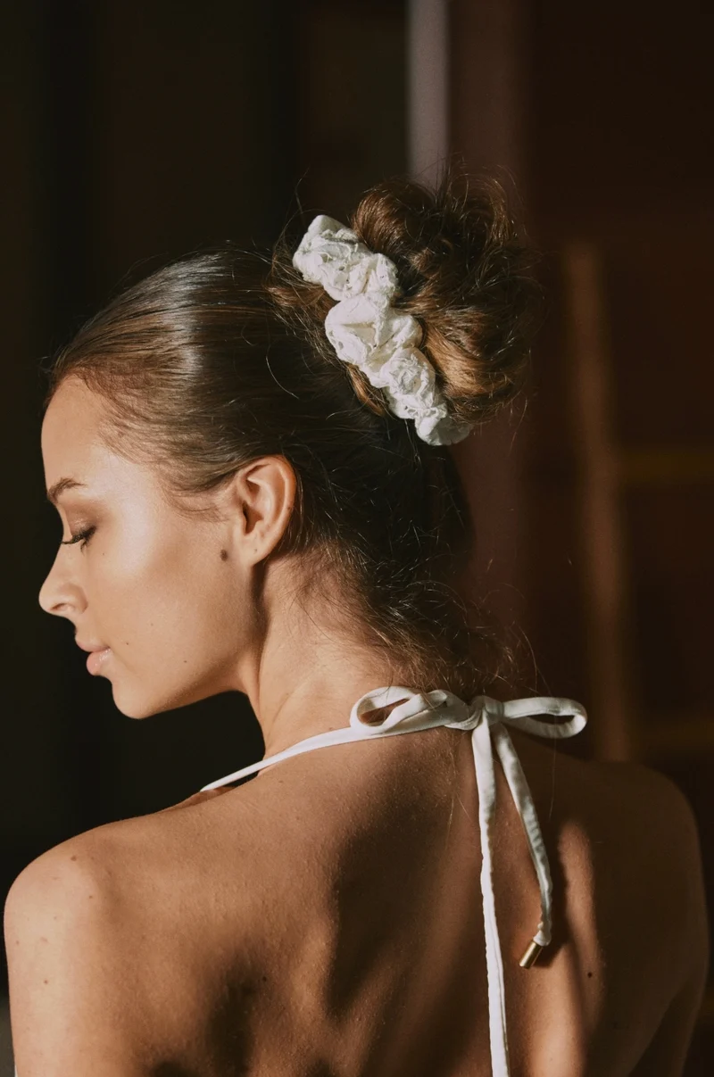 Chouchou en dentelle Dolorès