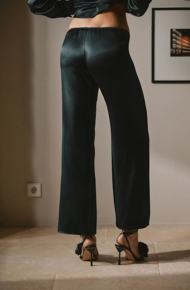 Pantalon en soie Doria