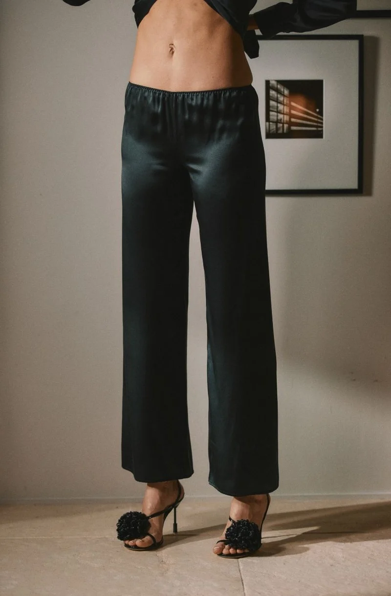 Pantalon en soie Doria