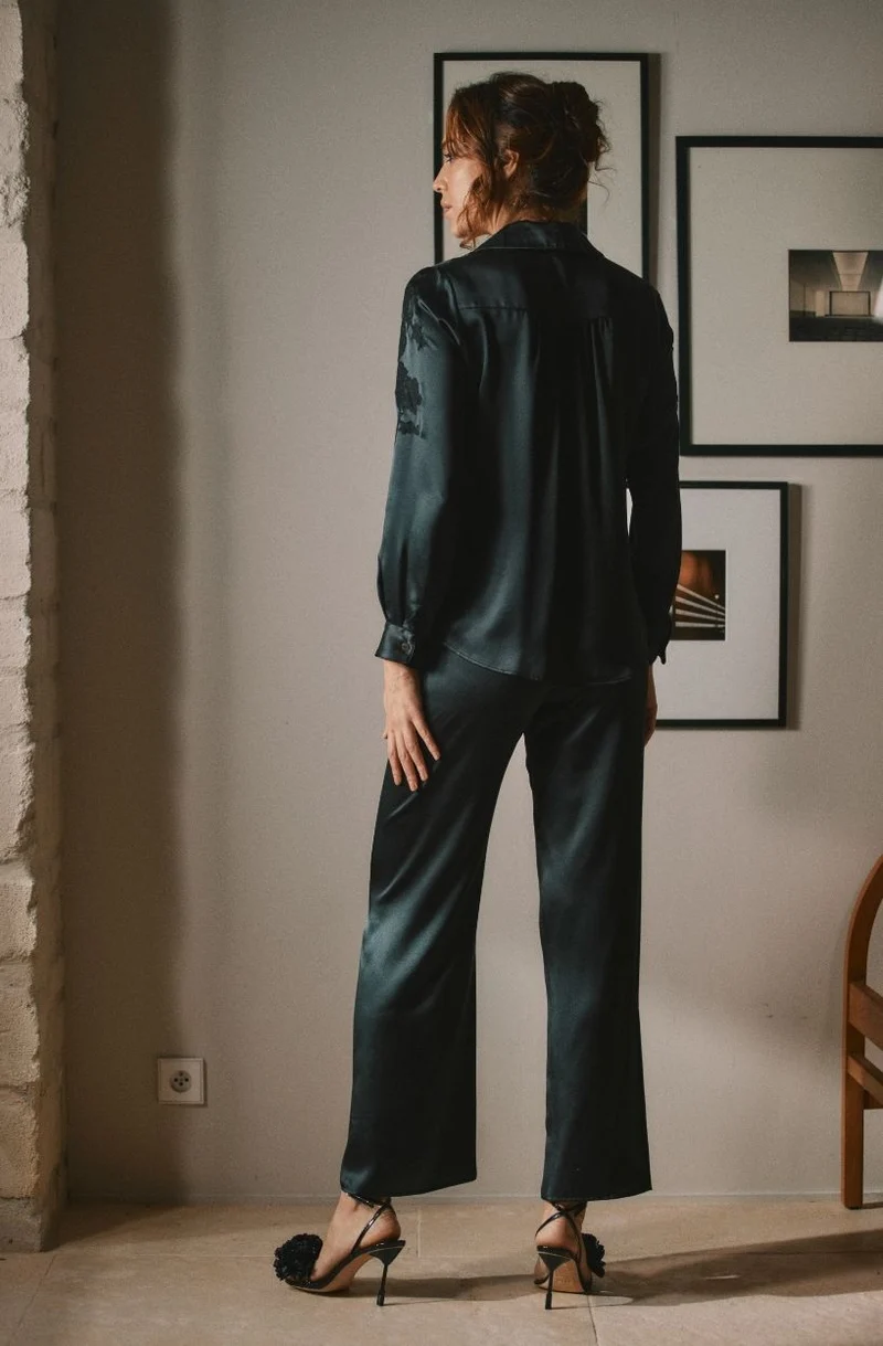 Pantalon en soie Doria