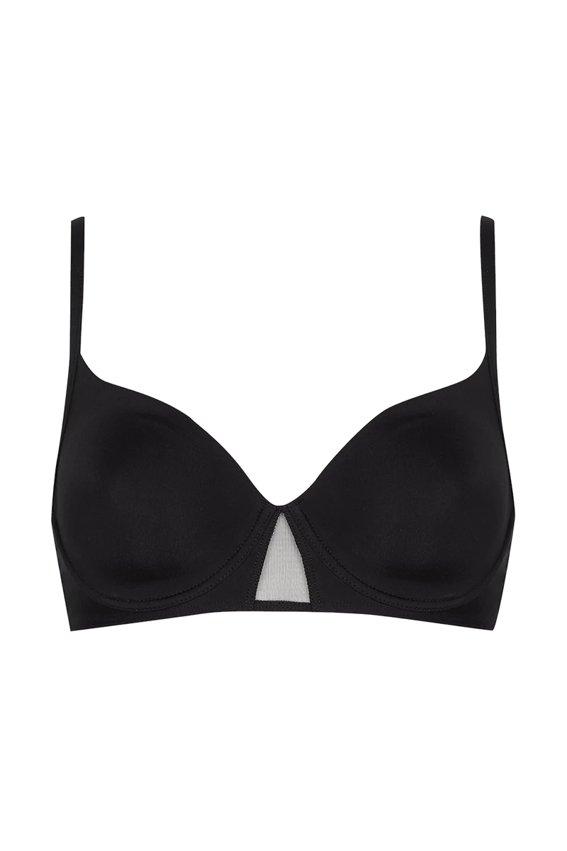Soutien-gorge à armatures invisible Nuances - Noir