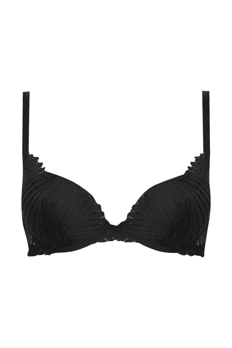 Soutien-gorge à coques Muse - Noir