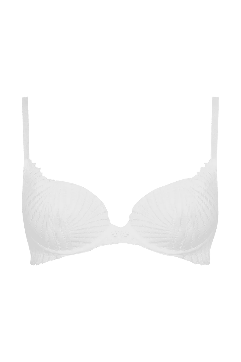 Soutien-gorge à coques Muse - Blanc