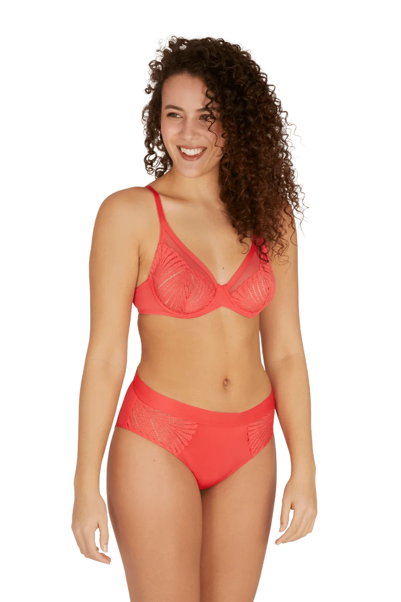 Soutien-gorge à armatures Muse - Corail