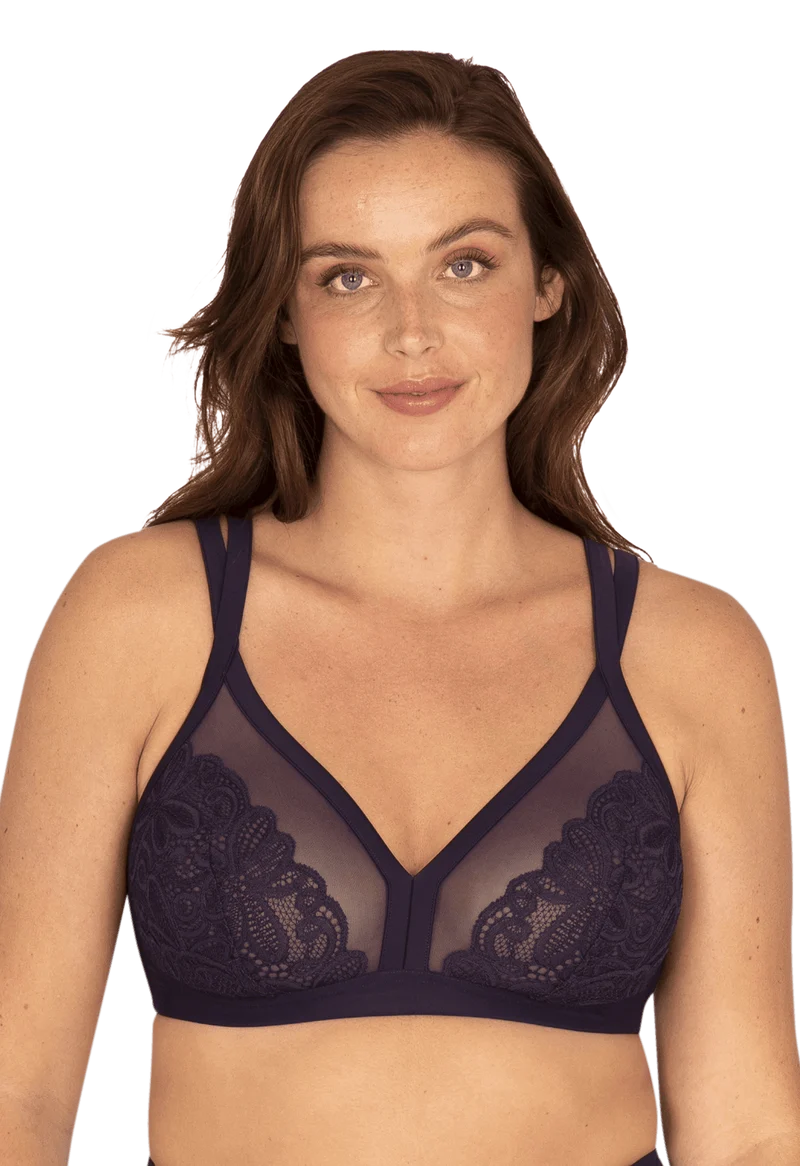 Soutien-gorge sans armatures Well Allure L'Original - Bleu nuit