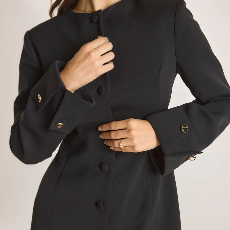 Robe Ajustée - Black