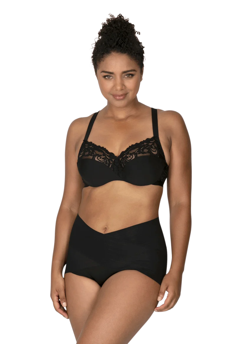Culotte Galbe 360 en microfibre Invisi Galbe - Noir