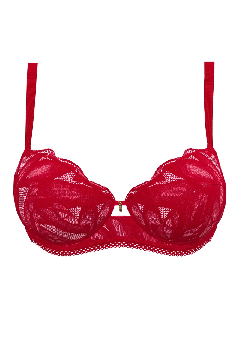Soutien-gorge emboîtant Aliénor Pourpre