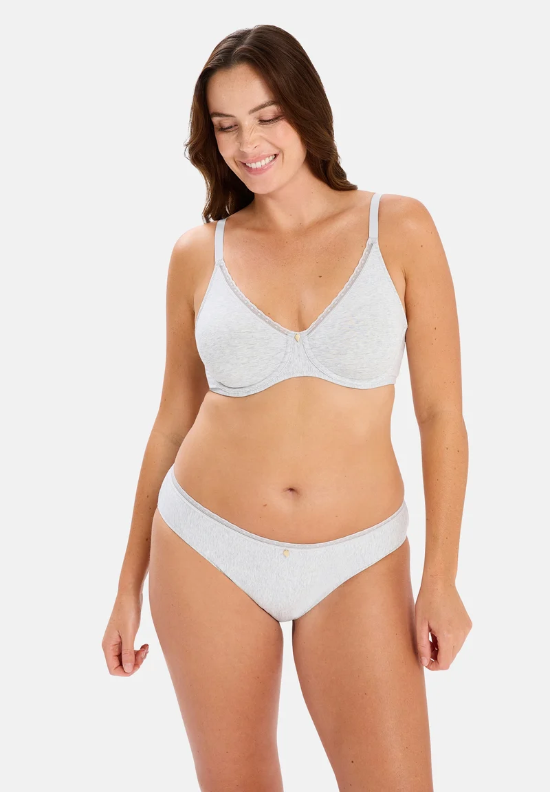 Soutien-gorge emboîtant Romie Gris Chiné Fumé