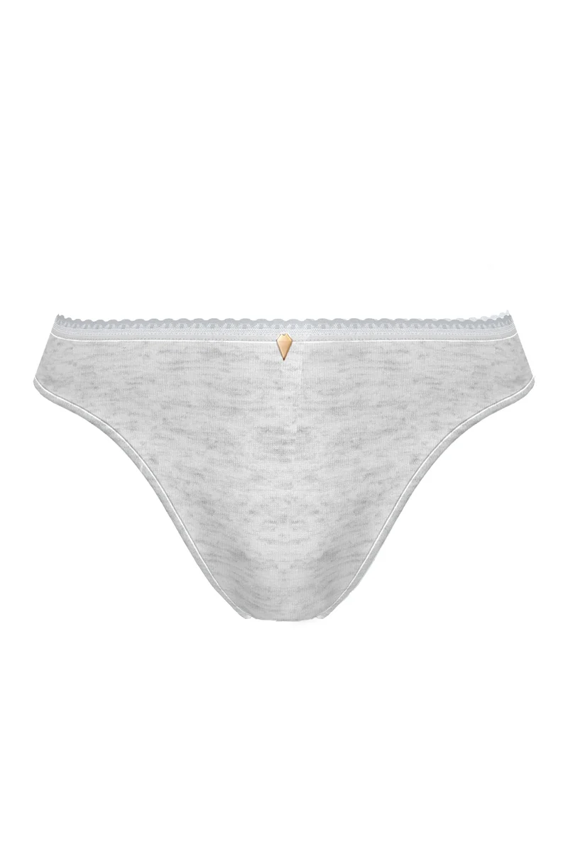 Slip Romie Gris Chiné Fumé