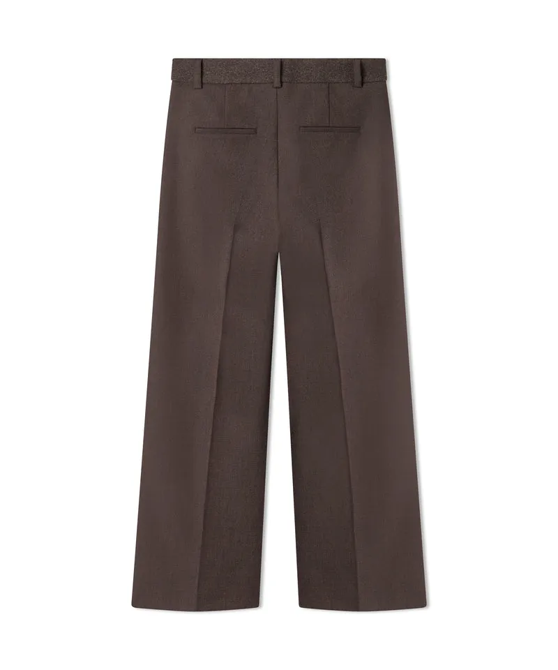 Pantalon 3/4 à jambes larges California