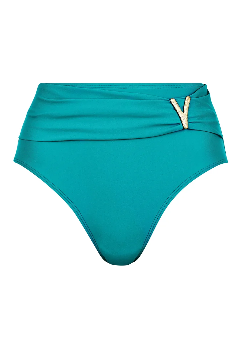 Culotte de bain taille haute Managua Vert Amalfi