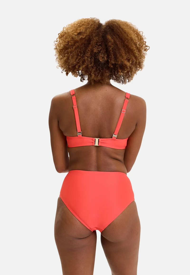 Culotte de bain taille haute Managua Rose Pomelo