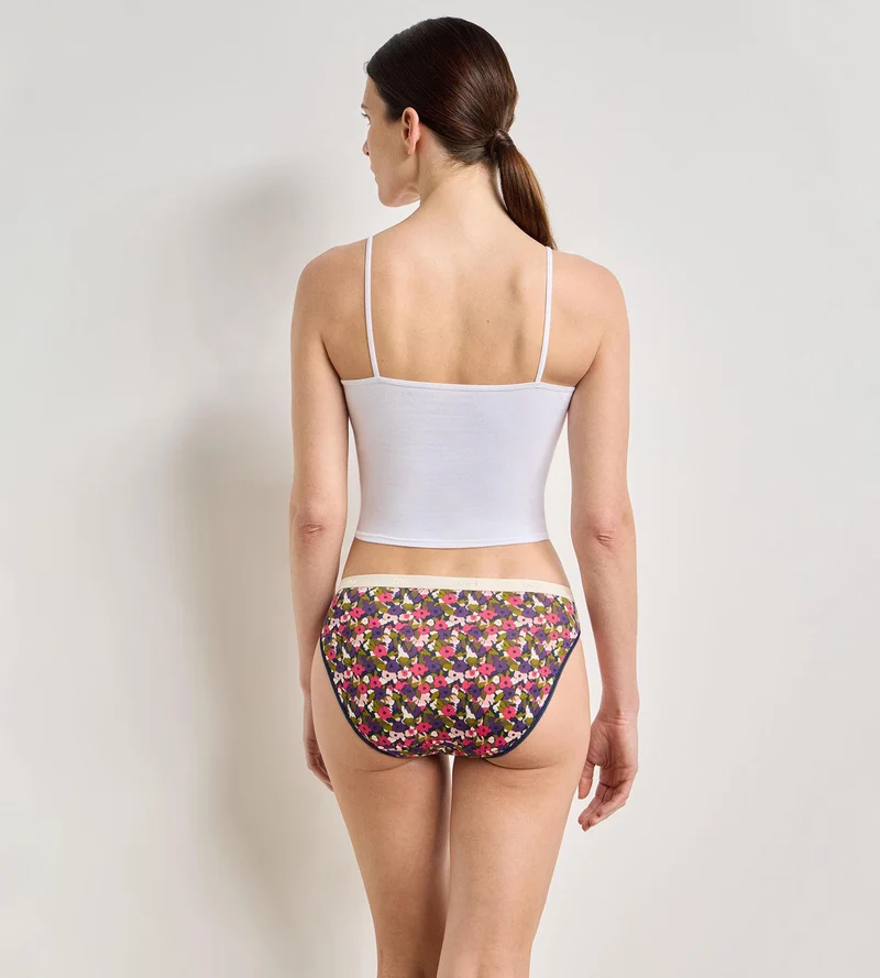 Lot de 5 culottes éclat floral Les Pockets Coton