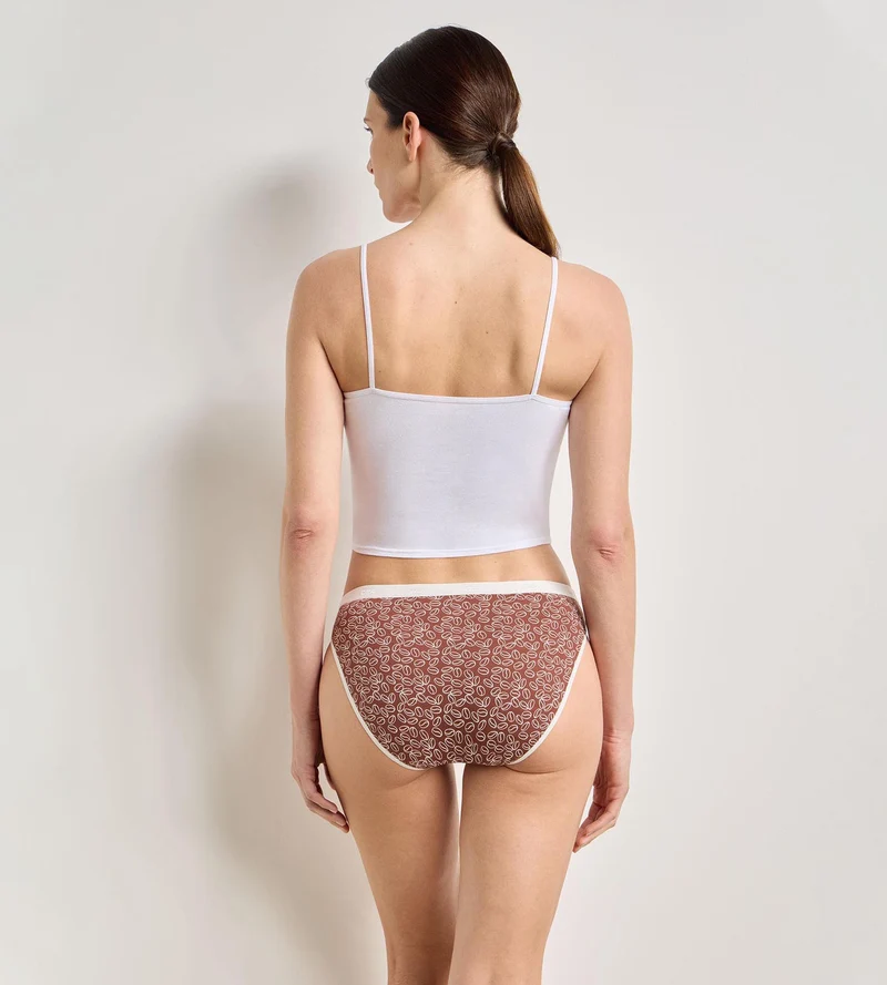Lot de 5 culottes délice café Les Pockets Coton