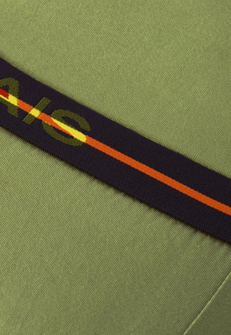 Slip vert en coton - Intrépide Kaki Veronese
