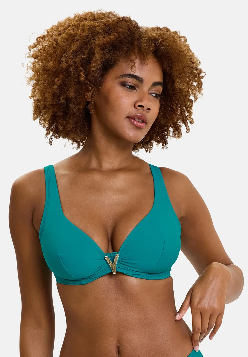 Haut de maillot de bain Managua Vert Amalfi