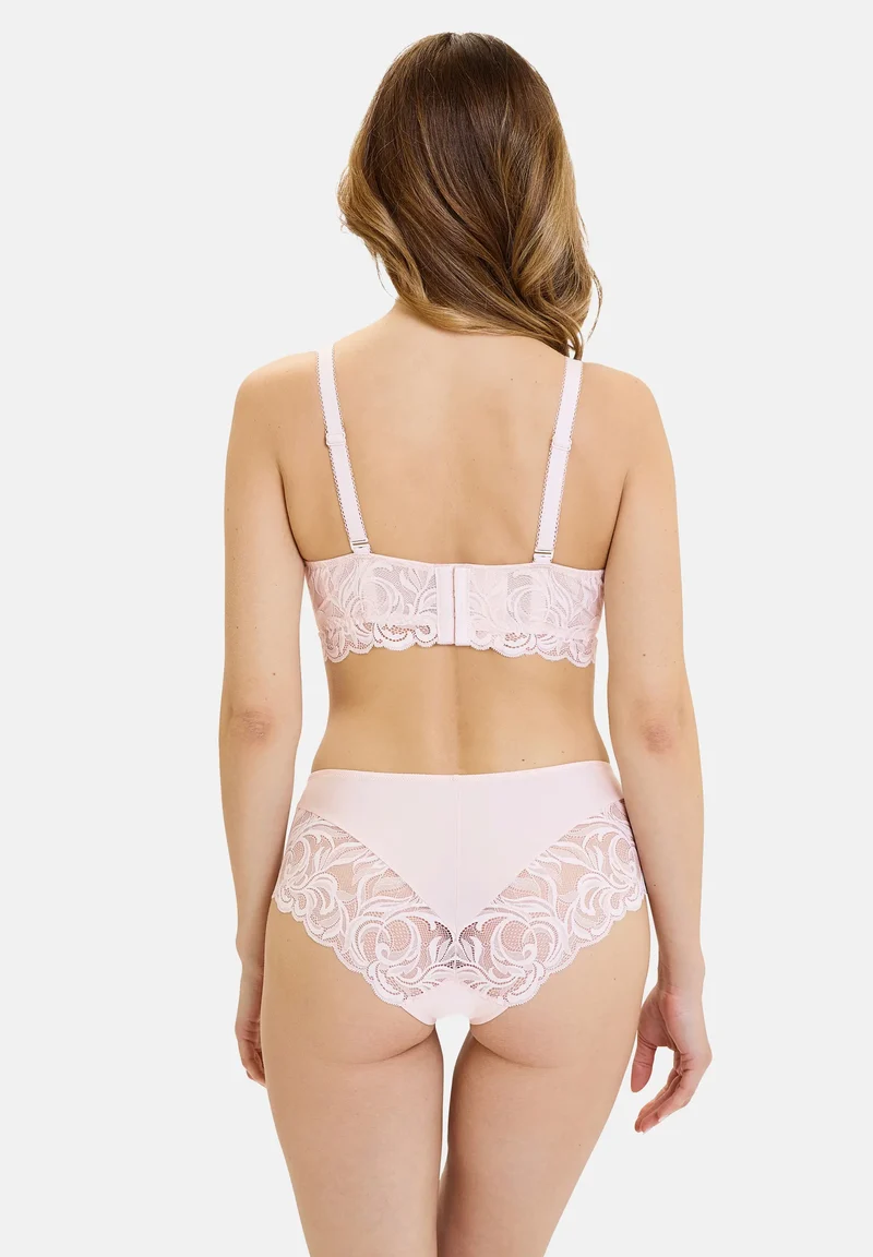 Lot de 2 culottes Carla Blanc et Rose Poudre