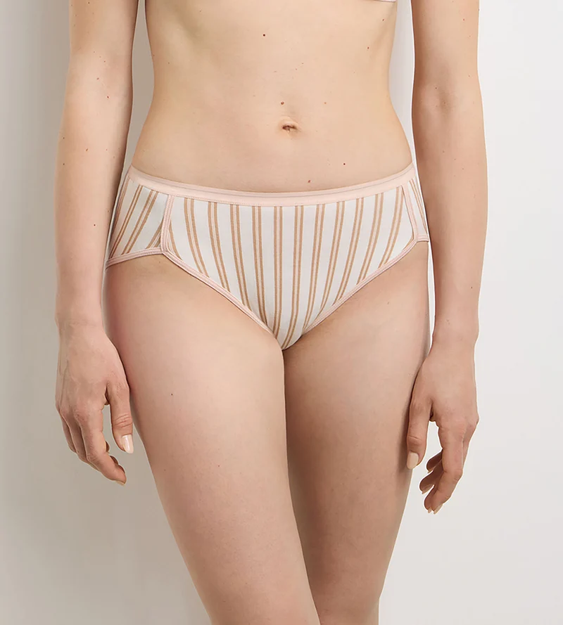 Lot de 3 shortys à élastique fantaisie bleu pétale Dim x Ines de la Fressange