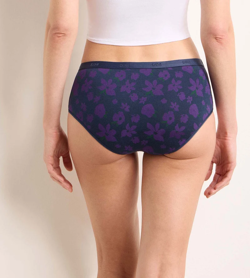 Lot de 3 shortys floral chic Les Pockets Coton