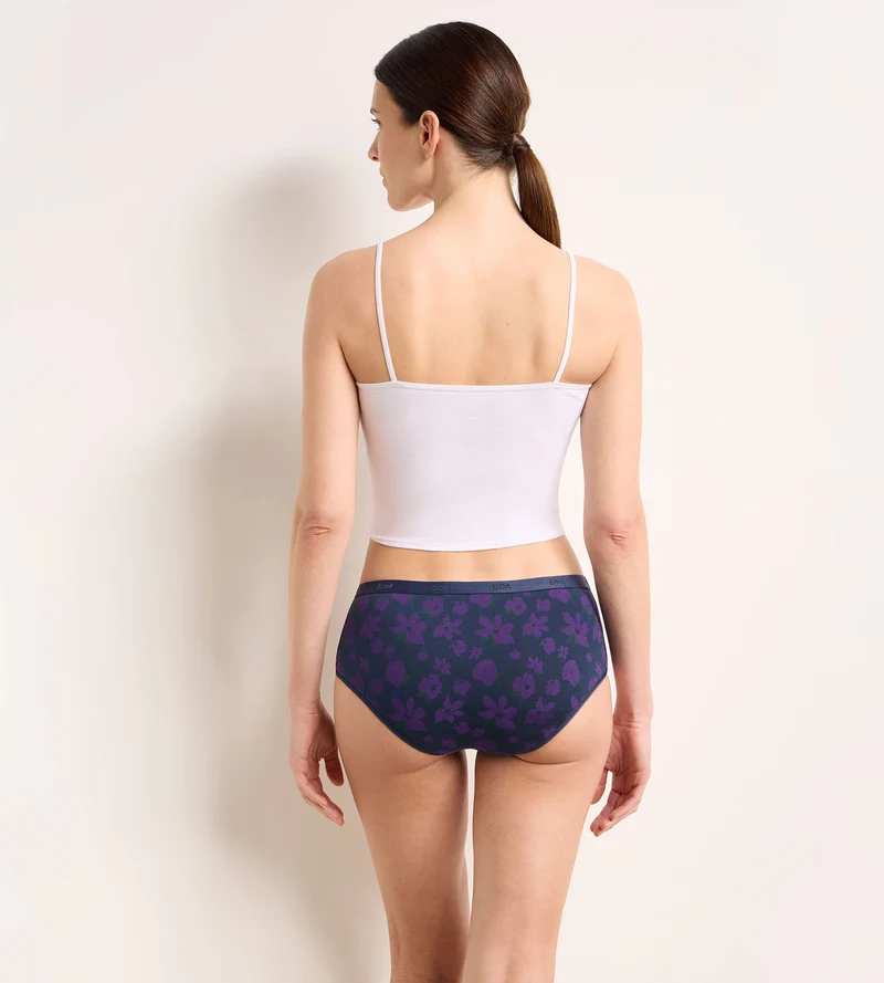 Lot de 3 shortys floral chic Les Pockets Coton