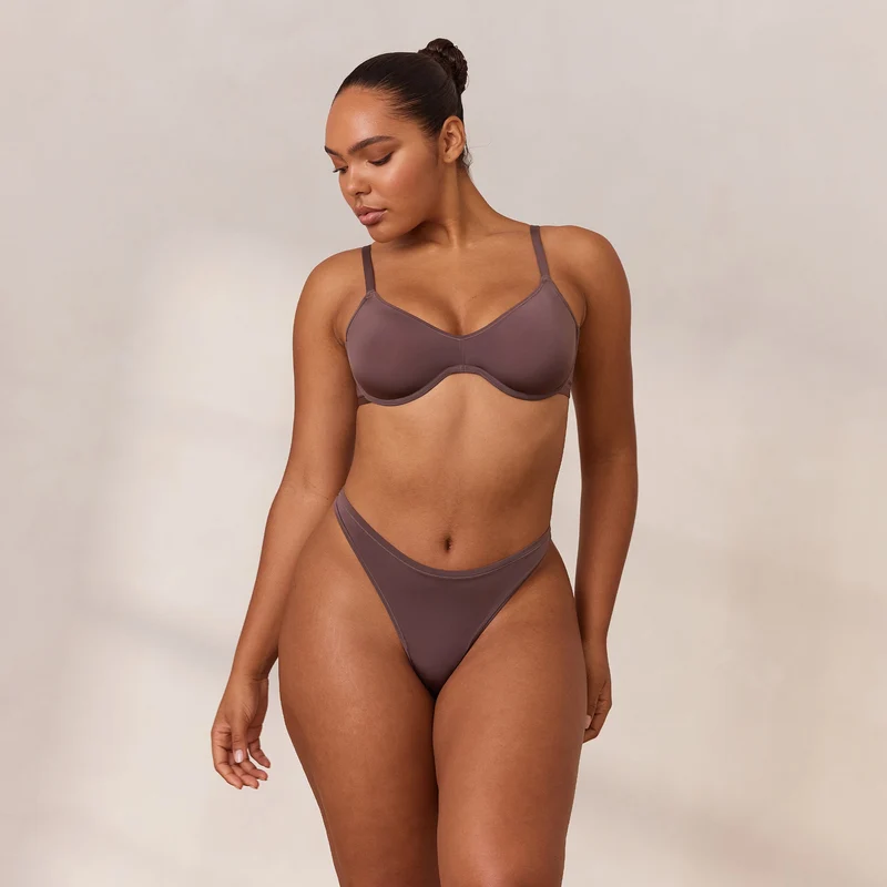 Barely There Plunge Soutien-Gorge - Myrtille
