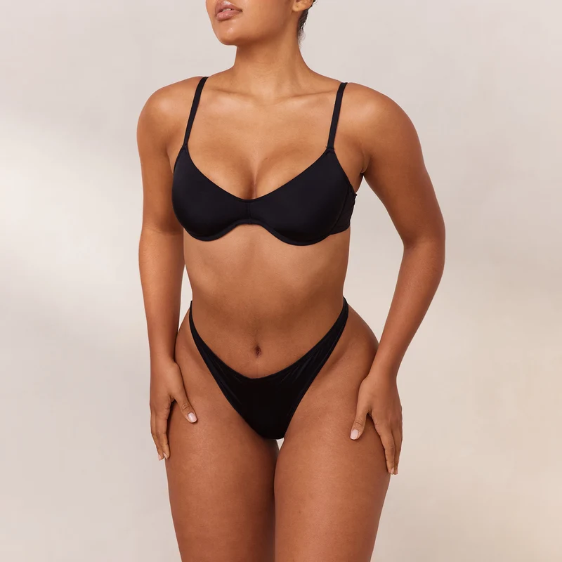 Barely There Plunge Soutien-Gorge - Noir
