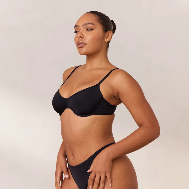 Barely There Plunge Soutien-Gorge - Noir