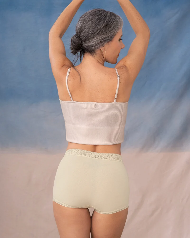 Pack de 3 culottes classiques avec des détails de dentelle