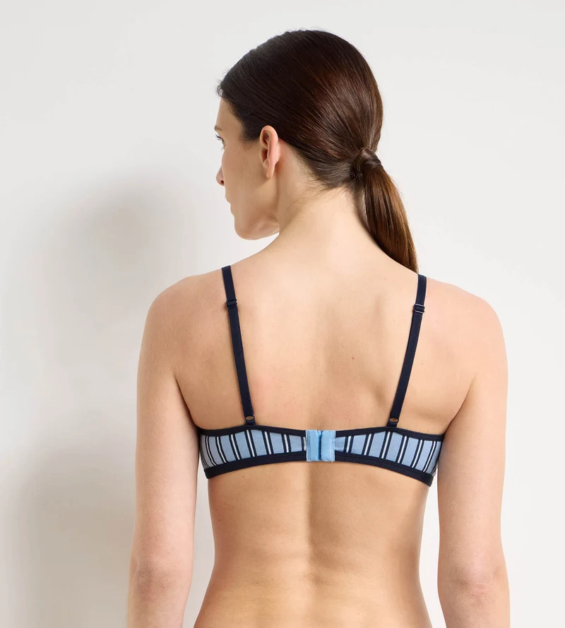 Soutien-gorge sans armatures bleu ciel Dim x Ines de la Fressange