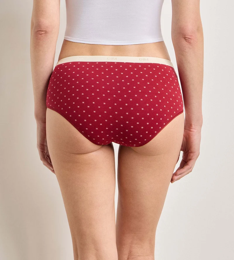 Lot de 5 shortys neige brune Les Pockets Coton