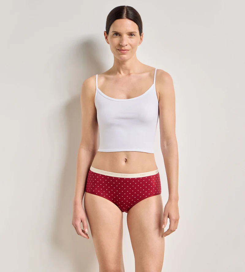 Lot de 5 shortys neige brune Les Pockets Coton
