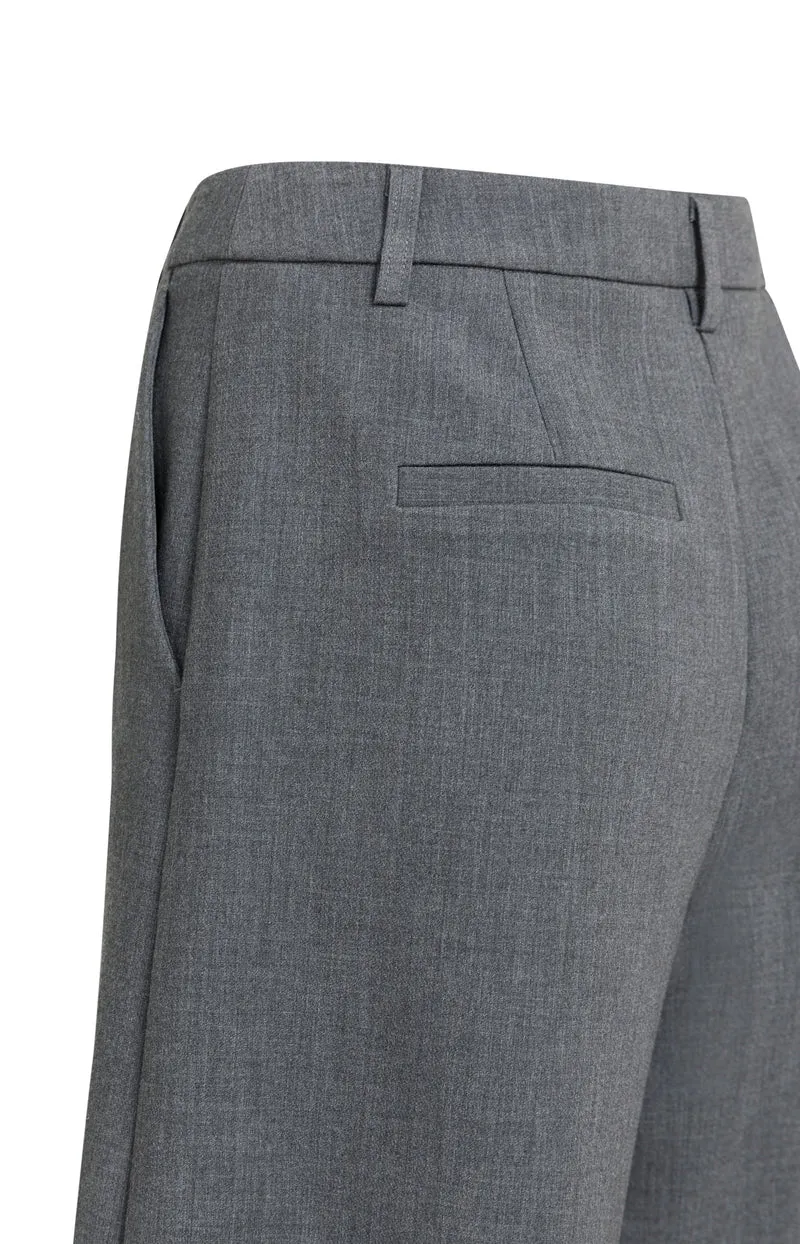 Bermuda long à jambes larges