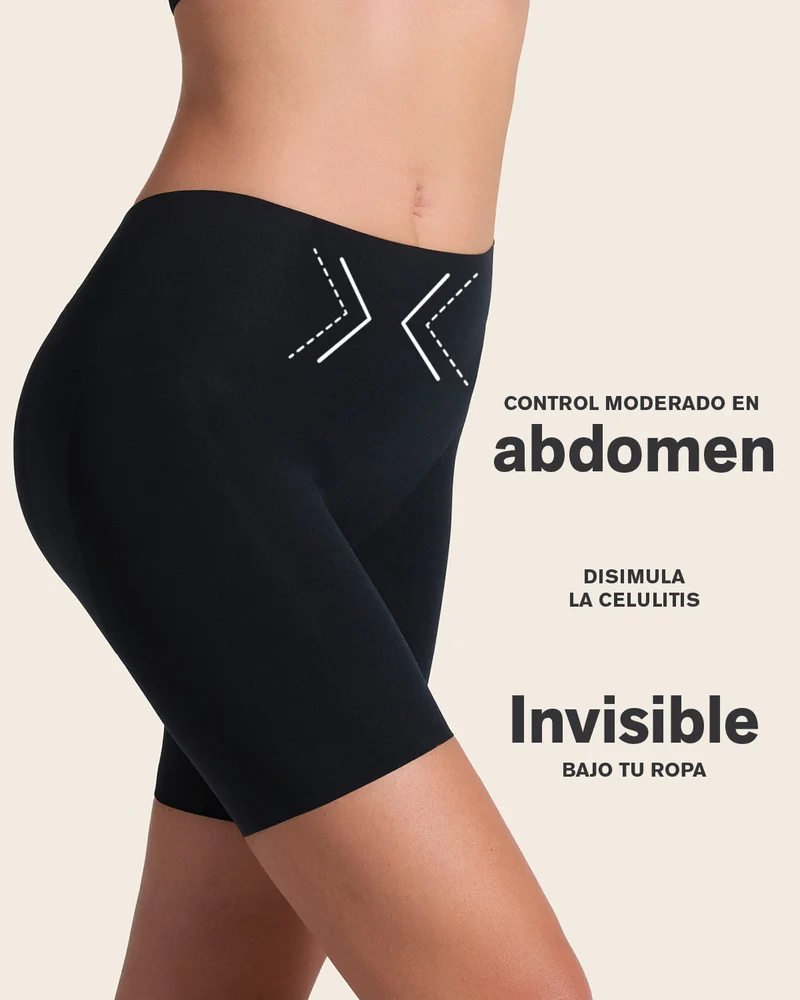 Short gainant à effet invisible dans le dos en U
