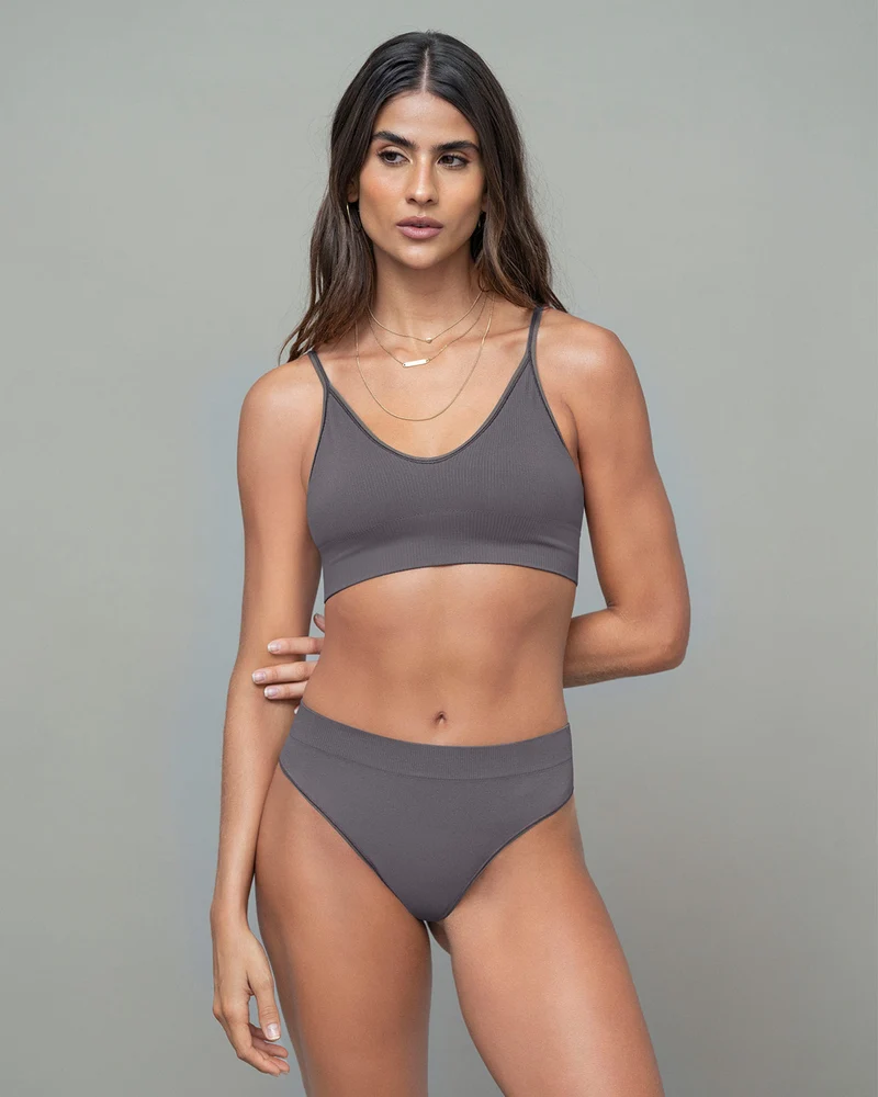 Culotte taille haute brésilienne sans coutures
