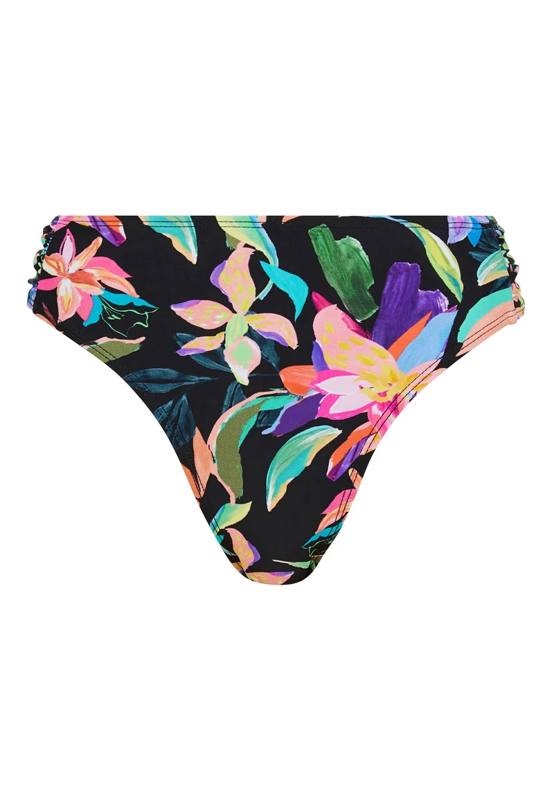 Slip de bain Barbade Paradis Tropical Noir