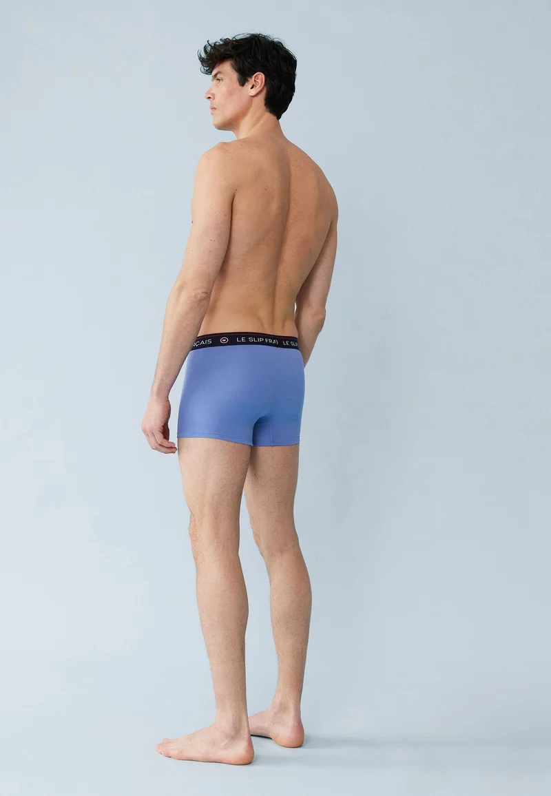 Lot de 5 boxers en coton - Boxers 5 Nuances De Gris