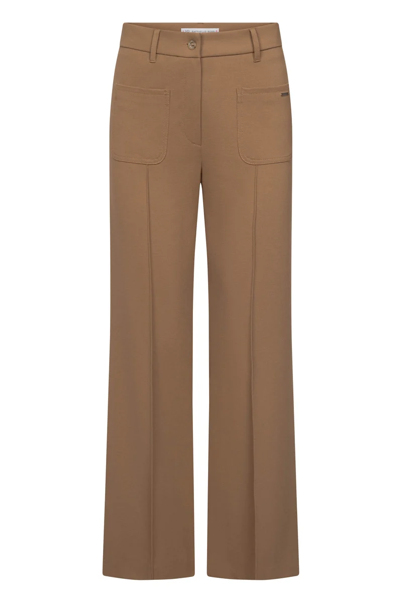 Pantalon droit à poches plaquées Miley