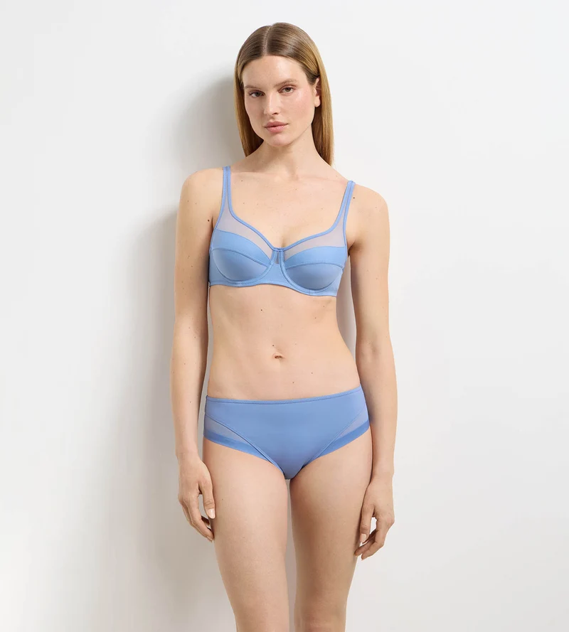 Culotte bleu lin Generous Classic