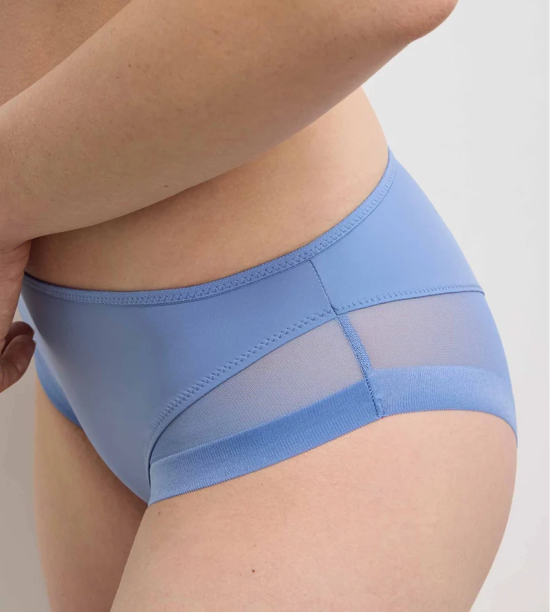 Culotte bleu lin Generous Classic