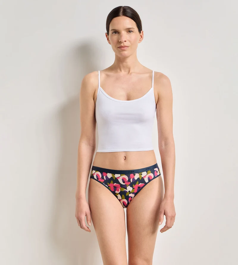 Lot de 3 culottes floral chic Les Pockets Coton