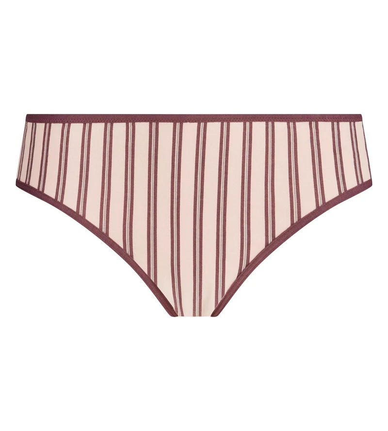 Tanga imprimé brun rose Dim x Ines de la Fressange
