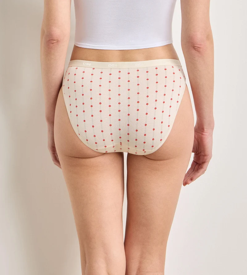 Lot de 3 culottes fleurs douces Les Pockets Coton